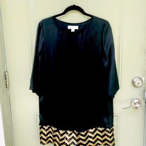 Dress! Beautiful black silk !